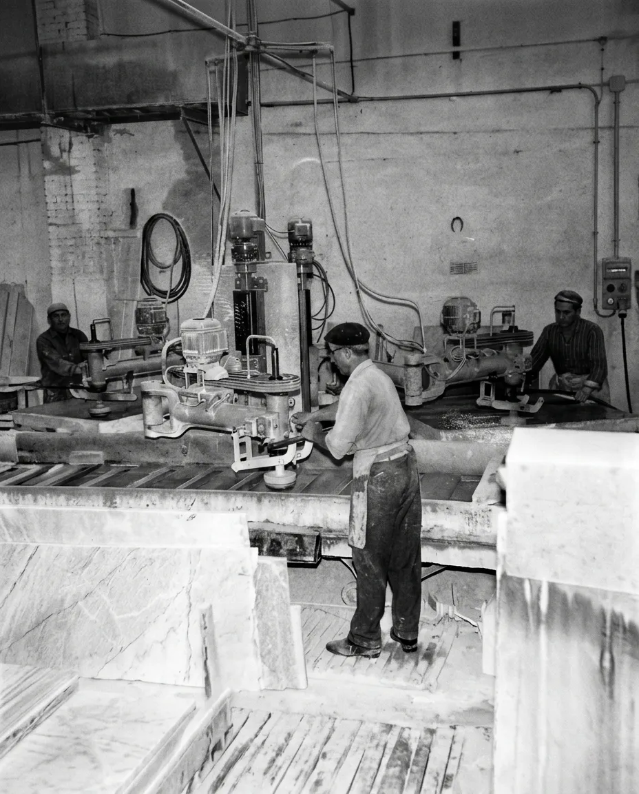Laboratorio Via Oriolo, anni Trenta (archivio storico)