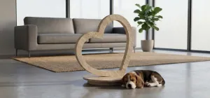 Cuore di Marmo H 60 in Palissandro